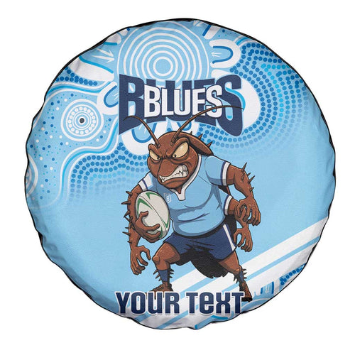 NSW Blues Rugby Custom Spare Tire Cover Go Cockroaches Aboriginal Art