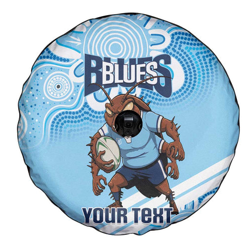 NSW Blues Rugby Custom Spare Tire Cover Go Cockroaches Aboriginal Art