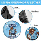 NSW Blues Rugby Custom Spare Tire Cover Go Cockroaches Aboriginal Art