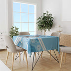 NSW Blues Rugby Custom Tablecloth Go Cockroaches Aboriginal Art