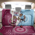 QLD Maroons and NSW Blues 2025 Back Car Seat Cover Come On Together