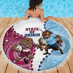 QLD Maroons and NSW Blues 2025 Beach Blanket Come On Together