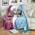 QLD Maroons and NSW Blues 2025 Blanket Come On Together