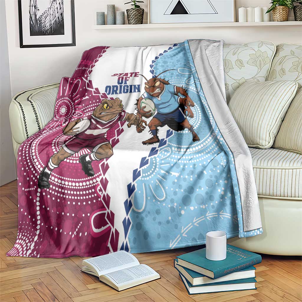 QLD Maroons and NSW Blues 2025 Blanket Come On Together