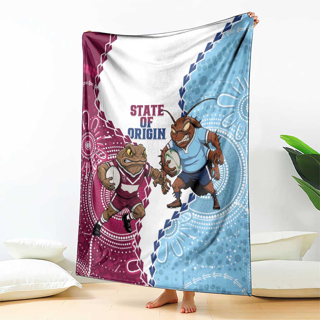 QLD Maroons and NSW Blues 2025 Blanket Come On Together