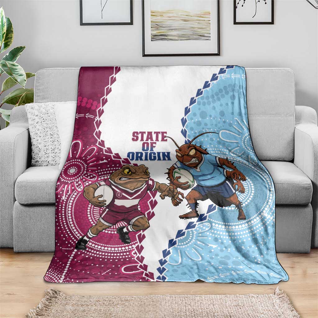 QLD Maroons and NSW Blues 2025 Blanket Come On Together