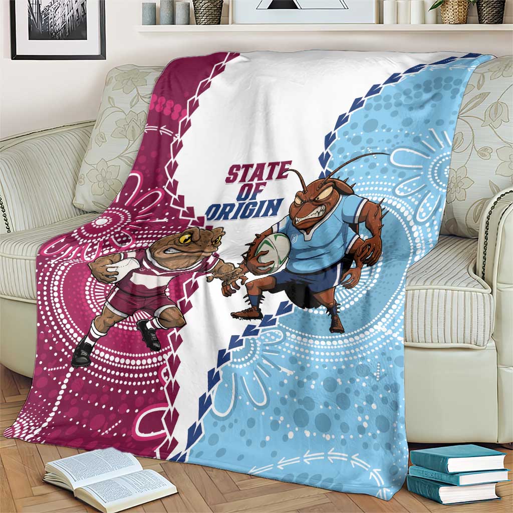 QLD Maroons and NSW Blues 2025 Blanket Come On Together