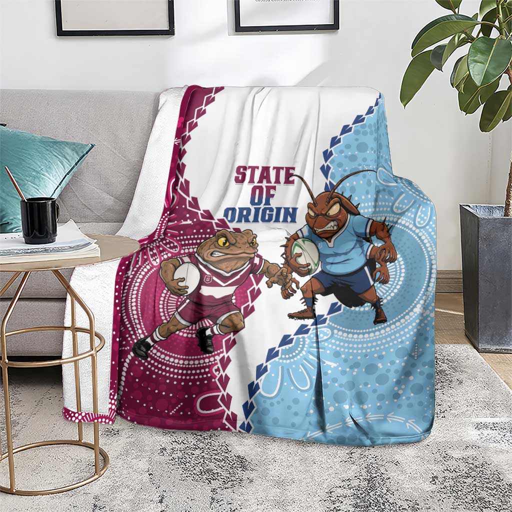 QLD Maroons and NSW Blues 2025 Blanket Come On Together