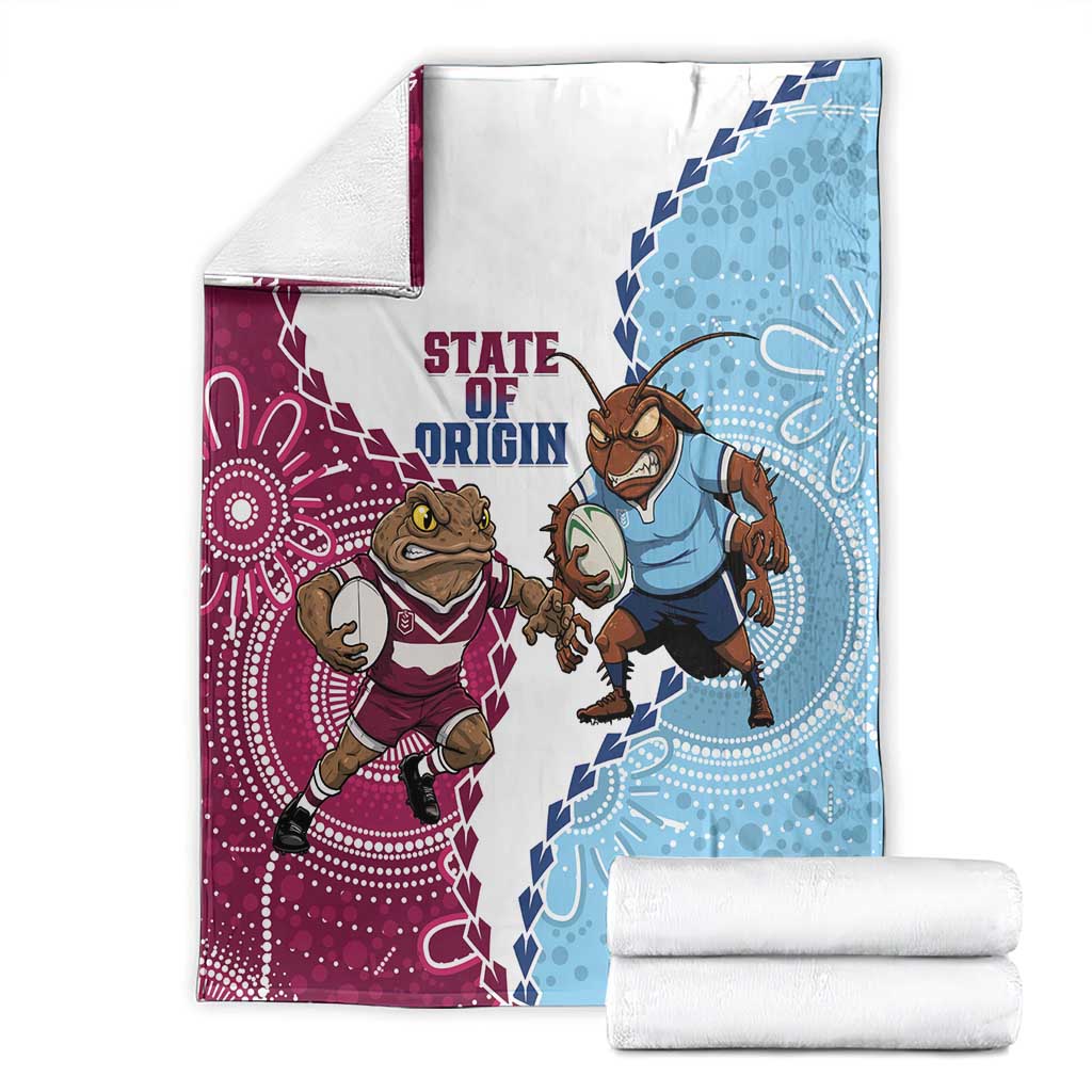 QLD Maroons and NSW Blues 2025 Blanket Come On Together