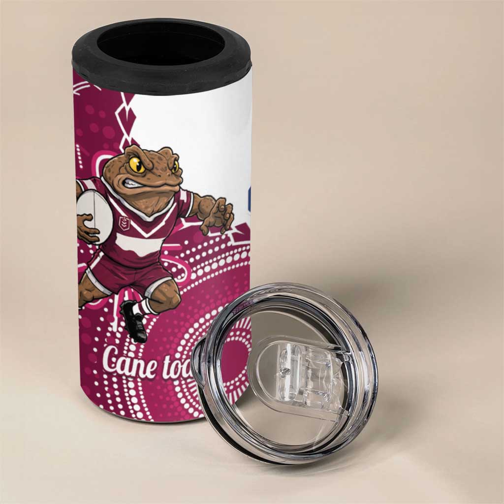 QLD Maroons and NSW Blues 2025 4 in 1 Can Cooler Tumbler Come On Together