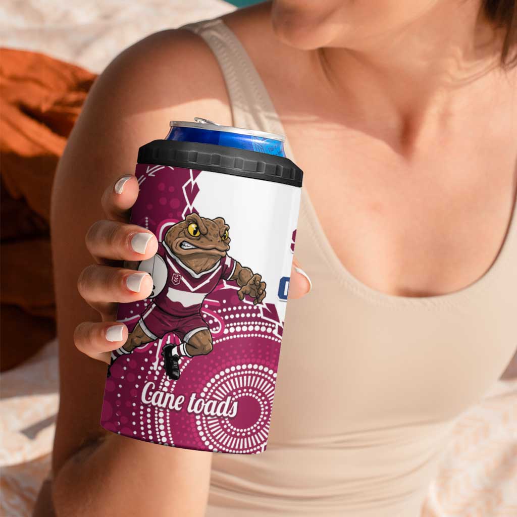 QLD Maroons and NSW Blues 2025 4 in 1 Can Cooler Tumbler Come On Together