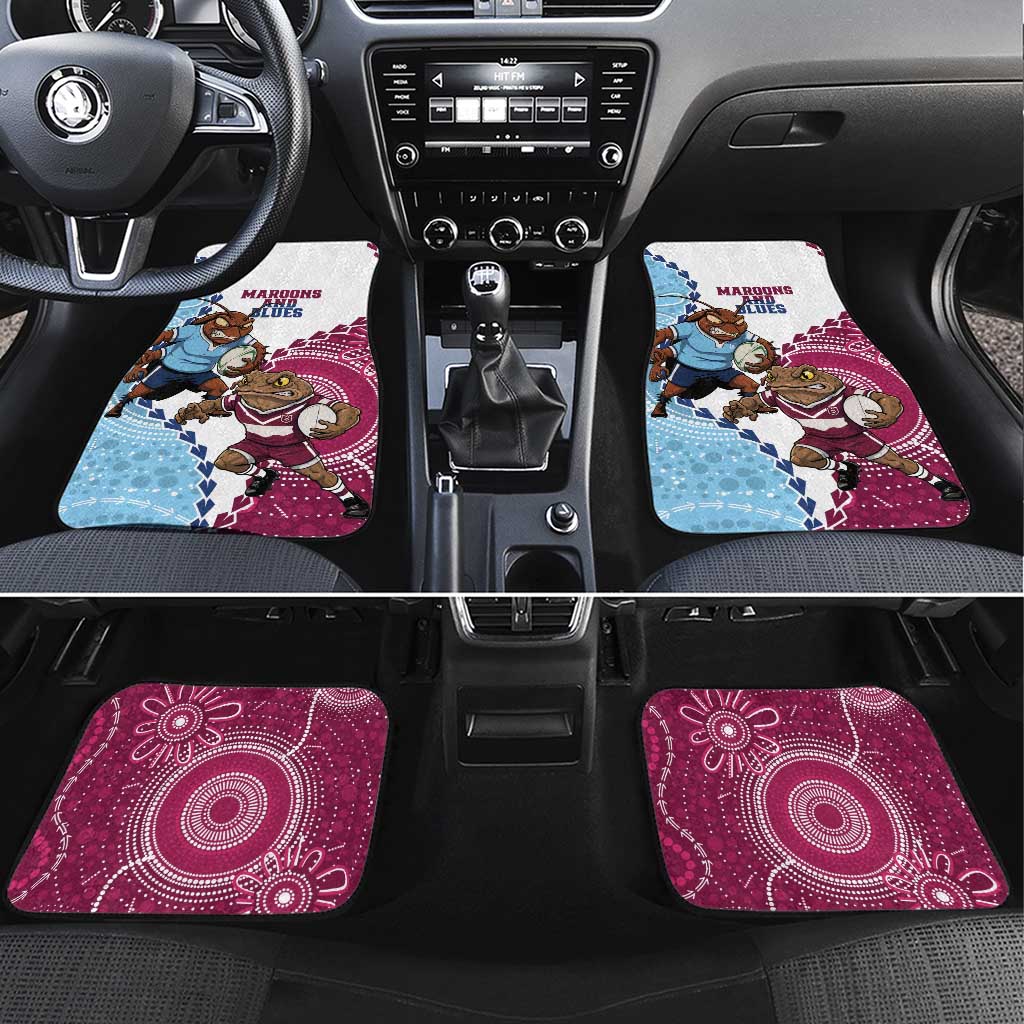 QLD Maroons and NSW Blues 2025 Car Mats Come On Together