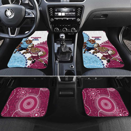 QLD Maroons and NSW Blues 2025 Car Mats Come On Together