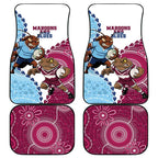 QLD Maroons and NSW Blues 2025 Car Mats Come On Together