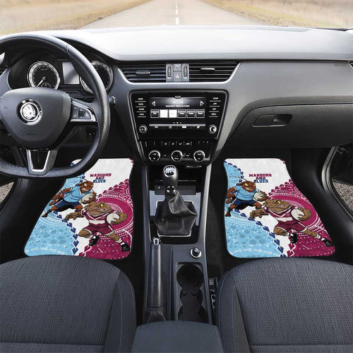 QLD Maroons and NSW Blues 2025 Car Mats Come On Together
