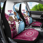 QLD Maroons and NSW Blues 2025 Car Seat Cover Come On Together