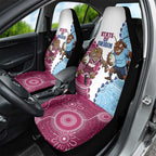 QLD Maroons and NSW Blues 2025 Car Seat Cover Come On Together