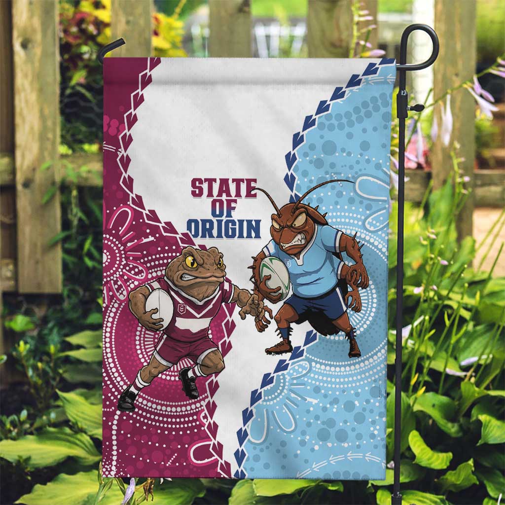 QLD Maroons and NSW Blues 2025 Garden Flag Come On Together