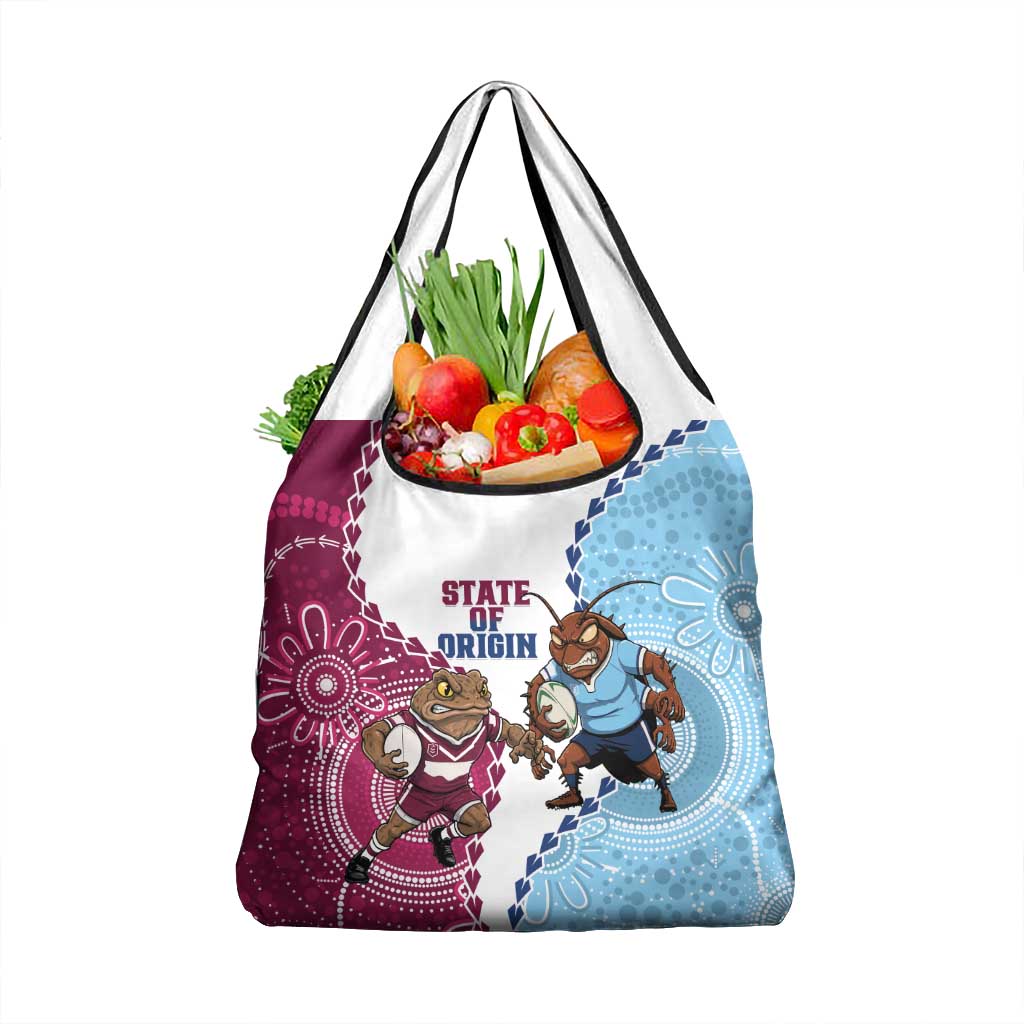 QLD Maroons and NSW Blues 2025 Grocery Bag Come On Together