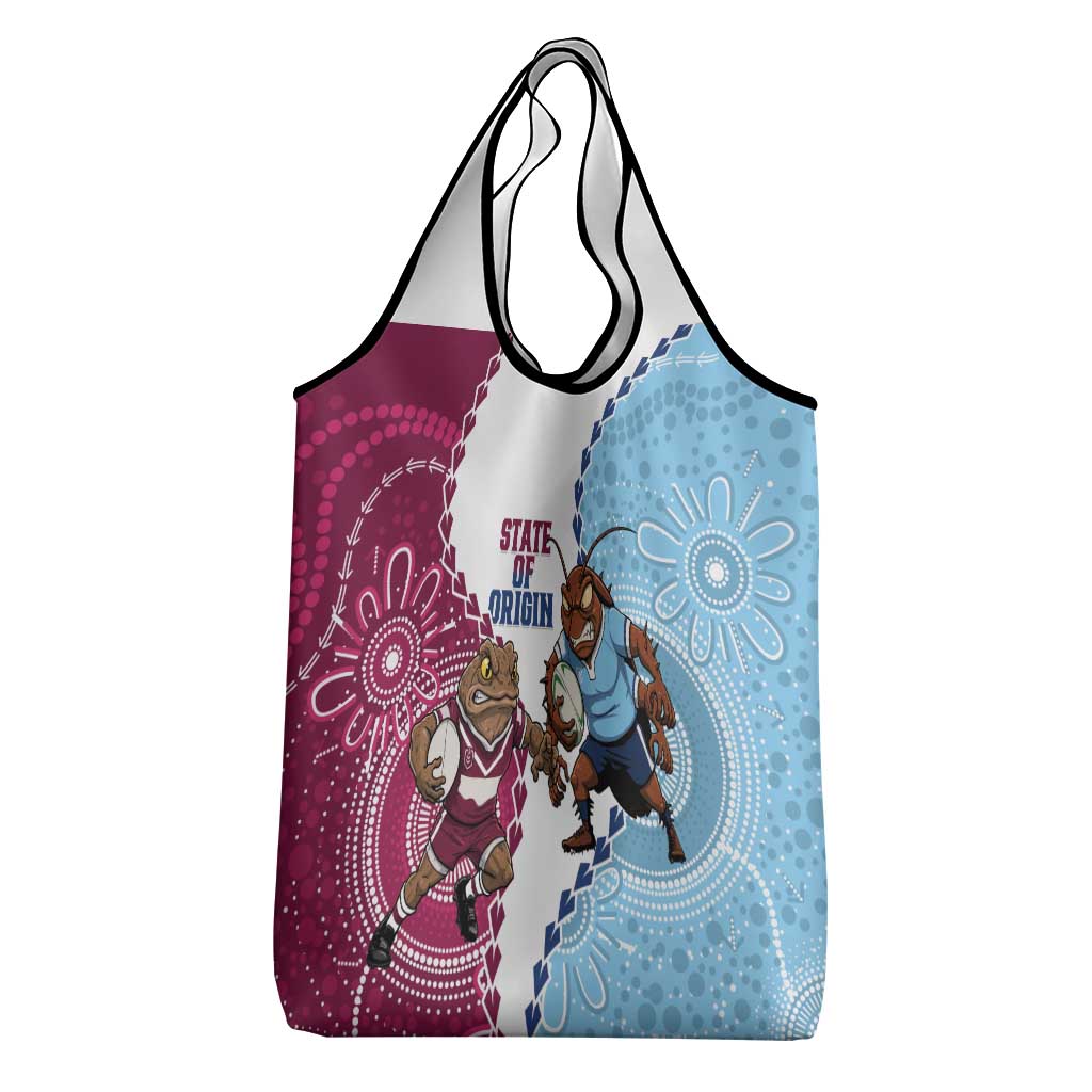 QLD Maroons and NSW Blues 2025 Grocery Bag Come On Together