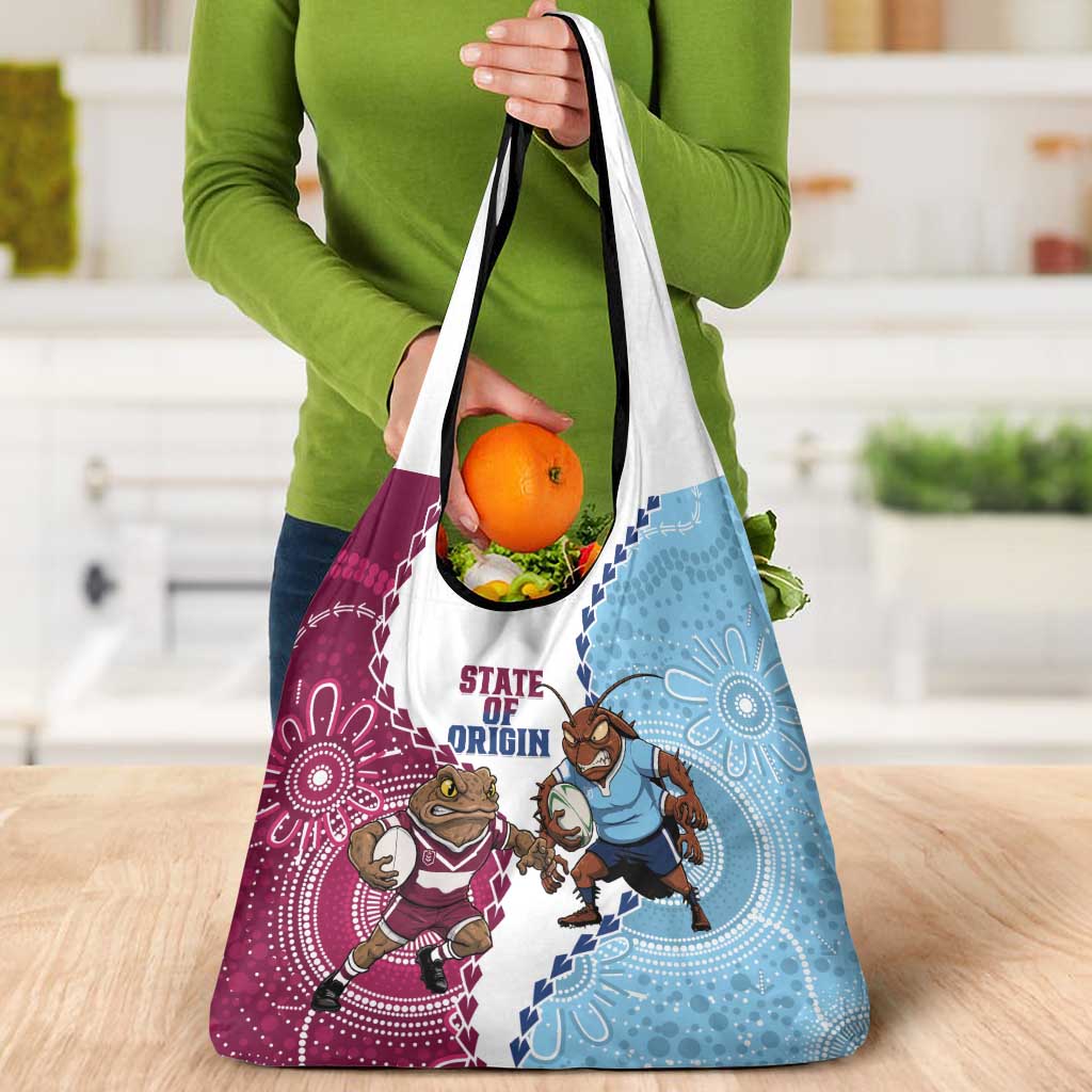 QLD Maroons and NSW Blues 2025 Grocery Bag Come On Together