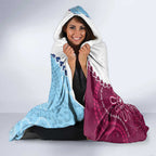 QLD Maroons and NSW Blues 2025 Hooded Blanket Come On Together