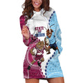 QLD Maroons and NSW Blues 2025 Hoodie Dress Come On Together