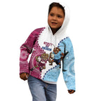 QLD Maroons and NSW Blues 2025 Kid Hoodie Come On Together