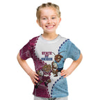 QLD Maroons and NSW Blues 2025 Kid T Shirt Come On Together
