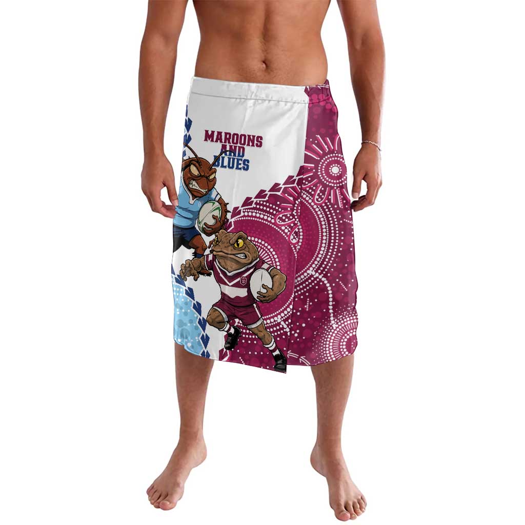 QLD Maroons and NSW Blues 2025 Lavalava Come On Together