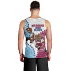QLD Maroons and NSW Blues 2025 Men Tank Top Come On Together