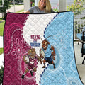 QLD Maroons and NSW Blues 2025 Quilt Come On Together