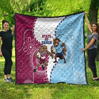 QLD Maroons and NSW Blues 2025 Quilt Come On Together