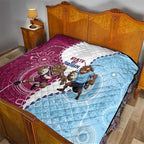 QLD Maroons and NSW Blues 2025 Quilt Come On Together