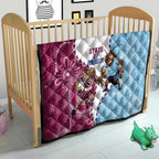 QLD Maroons and NSW Blues 2025 Quilt Come On Together