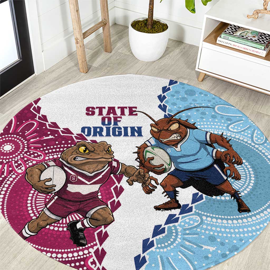 QLD Maroons and NSW Blues 2025 Round Carpet Come On Together