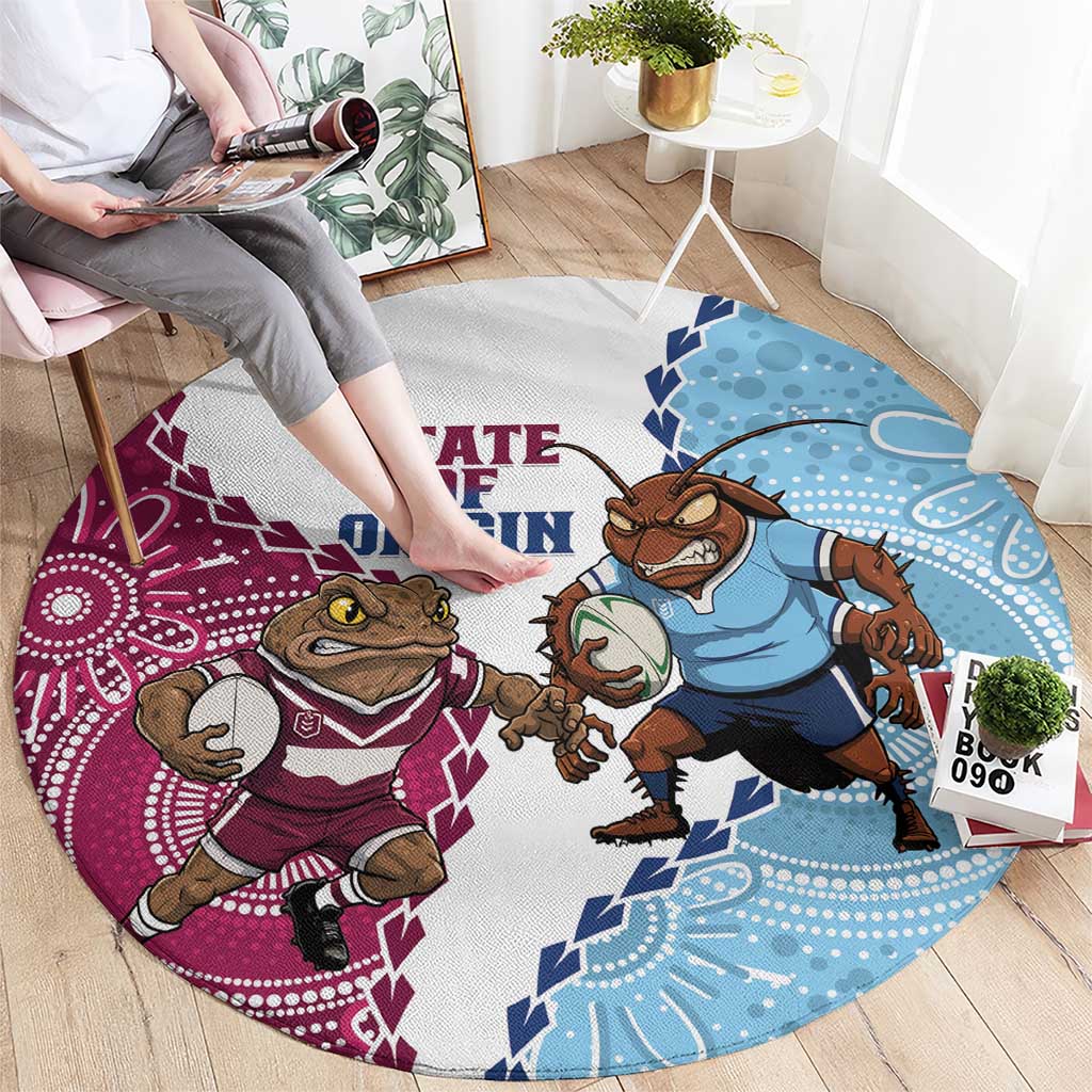 QLD Maroons and NSW Blues 2025 Round Carpet Come On Together