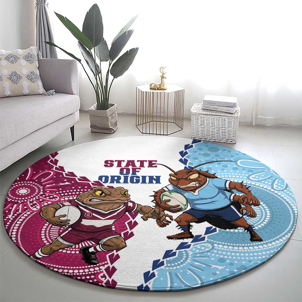 QLD Maroons and NSW Blues 2025 Round Carpet Come On Together