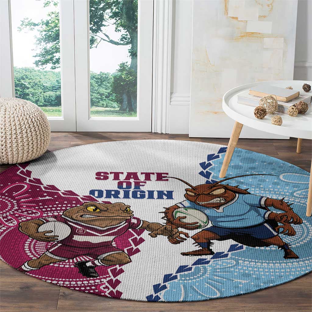 QLD Maroons and NSW Blues 2025 Round Carpet Come On Together