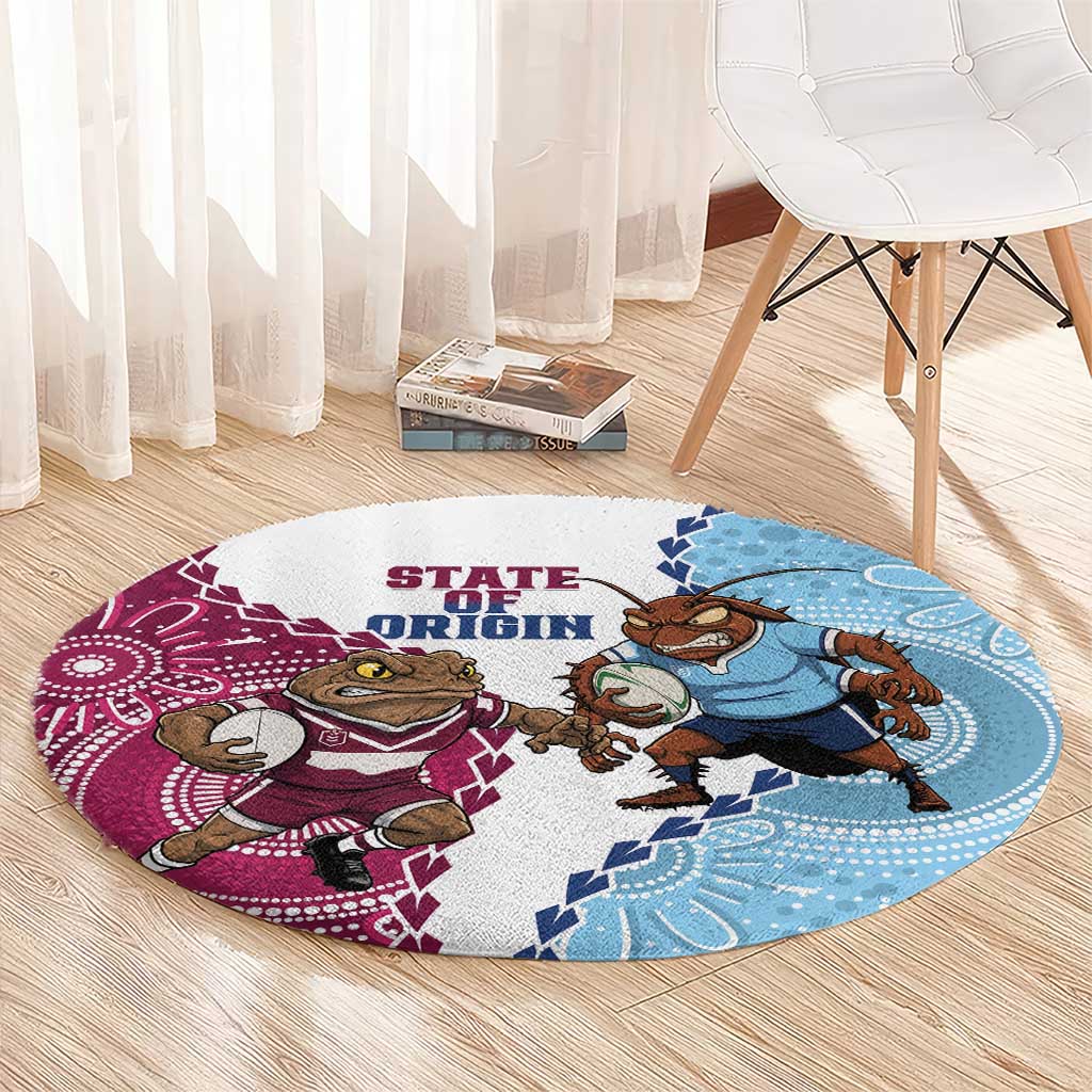 QLD Maroons and NSW Blues 2025 Round Carpet Come On Together