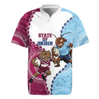 QLD Maroons and NSW Blues 2025 Rugby Jersey Come On Together