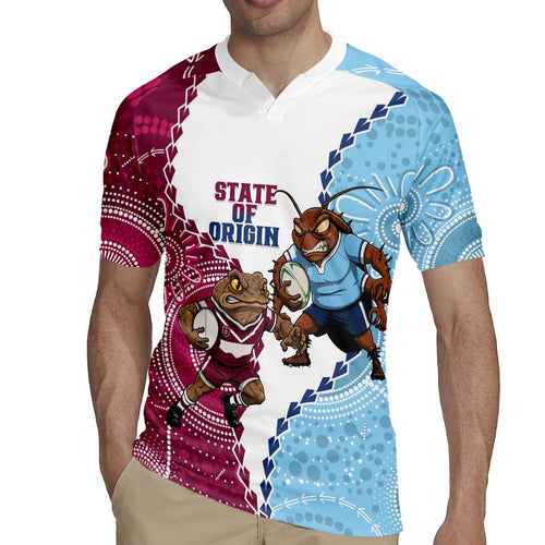 QLD Maroons and NSW Blues 2025 Rugby Jersey Come On Together