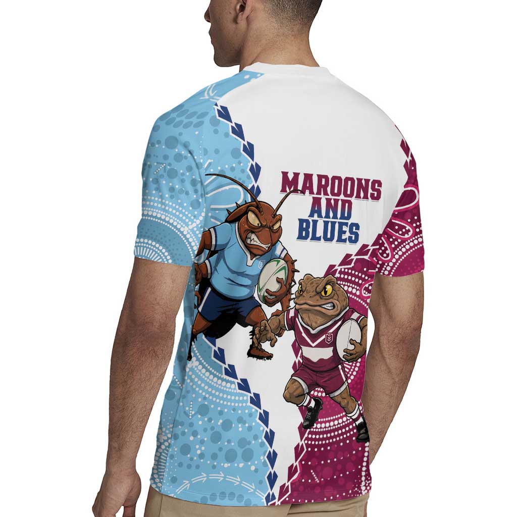QLD Maroons and NSW Blues 2025 Rugby Jersey Come On Together