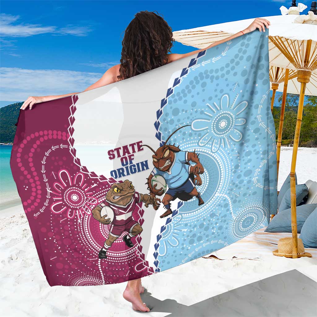 QLD Maroons and NSW Blues 2025 Sarong Come On Together
