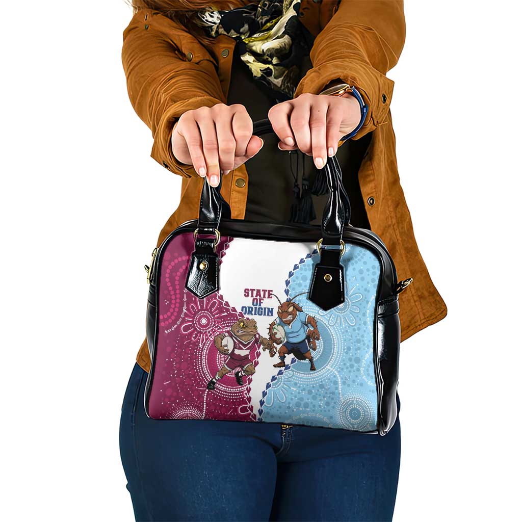 QLD Maroons and NSW Blues 2025 Shoulder Handbag Come On Together