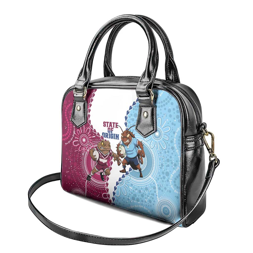 QLD Maroons and NSW Blues 2025 Shoulder Handbag Come On Together