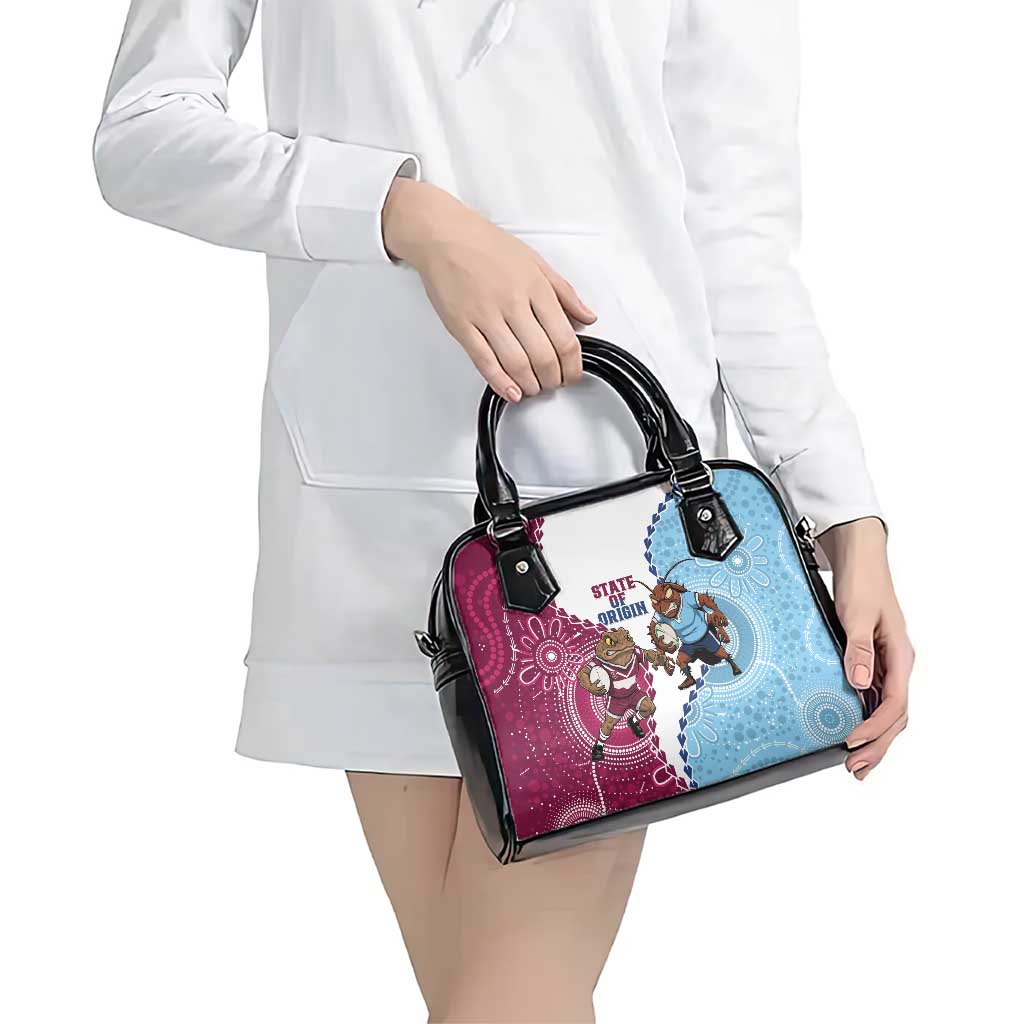QLD Maroons and NSW Blues 2025 Shoulder Handbag Come On Together