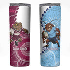QLD Maroons and NSW Blues 2025 Skinny Tumbler Come On Together