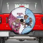 QLD Maroons and NSW Blues 2025 Spare Tire Cover Come On Together
