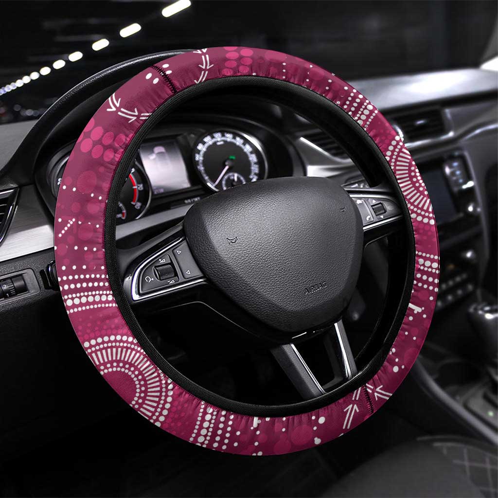 QLD Maroons and NSW Blues 2025 Steering Wheel Cover Come On Together